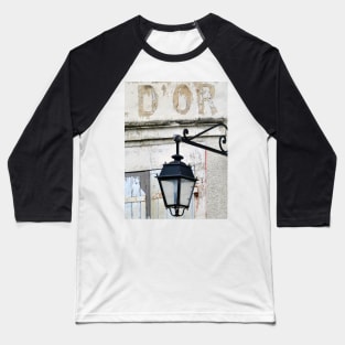 Gold Bar, French Cafe Culture, an old street lamp Baseball T-Shirt